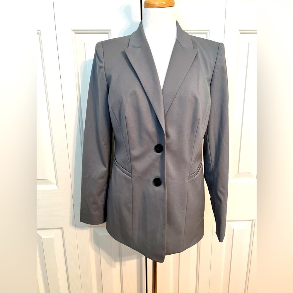 Lafayette 148 New York Wool Blend Blazer Jacket size 8